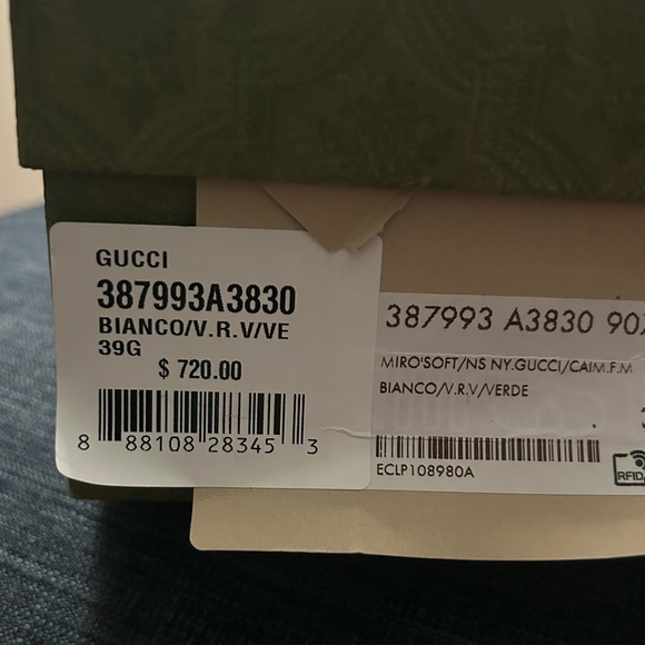 Gucci White Leather Sneakers - Picture 11 of 11